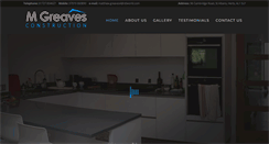 Desktop Screenshot of mgreavesconstruction.co.uk
